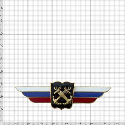 Знак должностной Начальника высшего военного училища закрутка (2309052) - HAKKI.RU