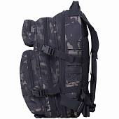 Рюкзак TAC тактический Assault Laser Cut 22х46х30 30 л камуфлированный camo-multi черный (3306037) - ВОЕНТОРГ ТЫЛОВИК