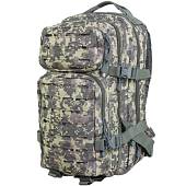 Рюкзак TAC тактический Assault Laser Cut MOLLE 22х46х30 30 л камуфлированный цифра белая (3306035) - ВОЕНТОРГ ТЫЛОВИК