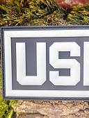 Нашивка ( шеврон патч patch ) тактическая USEC 3D PVC на липучке 12х5,5 черная (2504436) - ВОЕНТОРГ ТЫЛОВИК