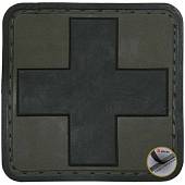 Нашивка ( шеврон патч patch ) тактическая  MEDIC ( МЕДИК ) 3D PVC на липучке 5х5 защитная (2504085) - ВОЕНТОРГ ТЫЛОВИК