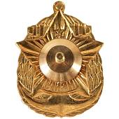 Знак нагрудный НВМУ ( Нахимовское военно-морское училище ) закрутка золотистый (2301080) - ВОЕНТОРГ ТЫЛОВИК