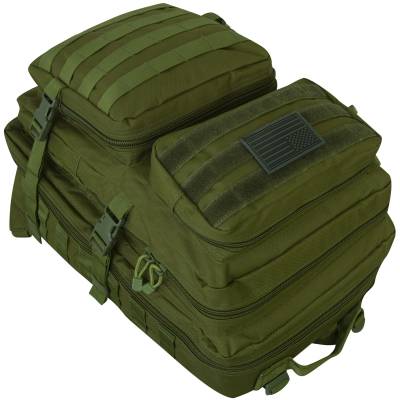 Рюкзак TAC тактический Tactical MOLLE 35х50х30 53 л оливковый (3306029) - HAKKI.RU