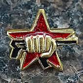 Знак фрачный Спецназ ВВ МВД России Кулак с автоматом на пимсе (2302065) - ВОЕНТОРГ ТЫЛОВИК