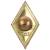 Знак нагрудный ( ромб ) об окончании ТюмГУ закрутка (2301256) - HAKKI.RU