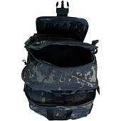 Рюкзак TAC тактический Combat MOLLE 30х45х25 38 л камуфлированный camo-multi черный (3306036) - ВОЕНТОРГ ТЫЛОВИК