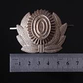 Кокарда МВД в обрамлении с эмблемой защитная (2105026) - ВОЕНТОРГ ТЫЛОВИК