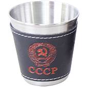 Набор подарочный с символикой Герб РФ / Слава России ( фляга 16 OZ-500 мл+стопки 4х80 мл+лейка ) (4801158) - ВОЕНТОРГ ТЫЛОВИК