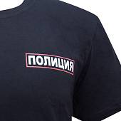 Футболка форменная Полиции ОВД МВД России черная (1208020) - ВОЕНТОРГ ТЫЛОВИК