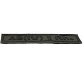 Нашивка ( шеврон патч patch ) тактическая Группа крови АB ( IV ) Rh+ 3D PVC ( пластизоль ) на липучке 13х3 защитная (2504095) - ВОЕНТОРГ ТЫЛОВИК
