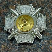 Знак нагрудный ( крест ) ФСВНГ ( Росгвардия ) РФ / За отличие в службе 2 степени ( 15 лет службе ) закрутка (2301328) - ВОЕНТОРГ ТЫЛОВИК