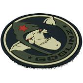 Нашивка ( шеврон патч patch ) тактическая GOBLINZ ( ГОБЛИН ) 3D PVC ( пластизоль ) на липучке D-8 оливковая (2504248) - ВОЕНТОРГ ТЫЛОВИК