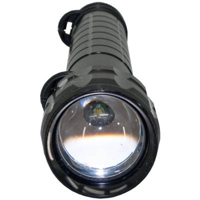 Фонарь LED Flashlight светодиодный D2038A с компасом черный (3311991) - HAKKI.RU