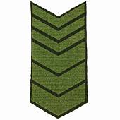 Знак - годичка ( нашивка шеврон ) нарукавный за выслугу лет ( по годам службы ) 18 лет полевой вышитый (2508093) - ВОЕНТОРГ ТЫЛОВИК