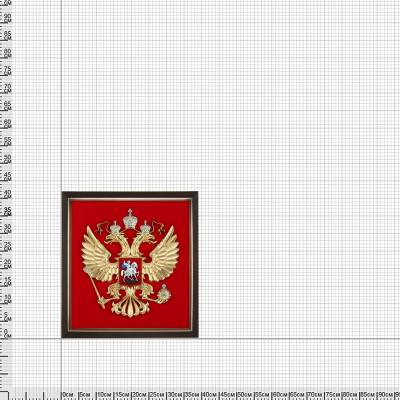 Панно РФ ( Герб РФ ) 400x420 (4406050) - HAKKI.RU