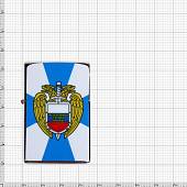 Зажигалка с симвоилкой ФСО России бензиновая (4403127) - ВОЕНТОРГ ТЫЛОВИК