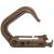 Карабин ( carabiner ) 555 GrimLock ( Гримлок ) пластиковый коричневый (3323010) - HAKKI.RU