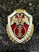 Знак нагрудный ФСВНГ ( Росгвардия ) РФ ОТЛИЧНИК СЛУЖБЫ В В/Ч СВЯЗИ И АВТОМАТИЗАЦИИ (2301619) - ВОЕНТОРГ ТЫЛОВИК