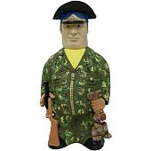 Скульптура Бар - заначка Генерал ФСБ России охотник с зайцем (4904040) - ВОЕНТОРГ ТЫЛОВИК