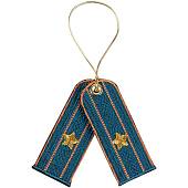 Вымпел мини в авто погоны вышитые Майор МЧС России (4501079) - ВОЕНТОРГ ТЫЛОВИК