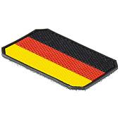 Нашивка ( шеврон патч patch ) тактическая  флаг GERMANY ГЕРМАНИЯ ( триколор ) 3D PVC ( пластизоль ) на липучке 9х6 триколор (2504808) - ВОЕНТОРГ ТЫЛОВИК
