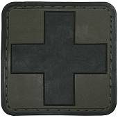Нашивка ( шеврон патч patch ) тактическая  MEDIC ( МЕДИК ) 3D PVC на липучке 5х5 защитная (2504085) - ВОЕНТОРГ ТЫЛОВИК