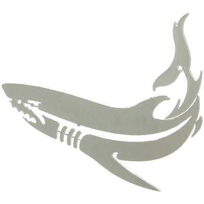 Наклейка металлизированная Акула ( Shark ) 5,5х3 (4420056) - HAKKI.RU