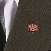 Знак фрачный Герб ( орел ) РФ 15х18 мм на пимсе (2302005) - ВОЕНТОРГ ТЫЛОВИК