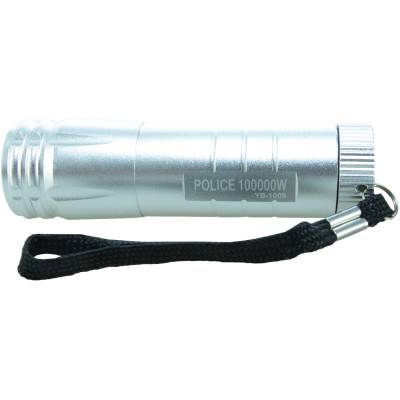 Фонарь LED Flashlight светодиодный Police 100000W YВ-1009 серебристый (3311045) - HAKKI.RU