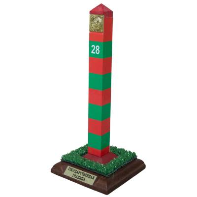 Столб пограничный сувенирный СССР 28 настольный 22х9х9 см (4803010) - HAKKI.RU