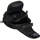 Сумка-органайзер TAC через плечо тактическая MOLLE камуфлированная camo-multi черная (3310963) - ВОЕНТОРГ ТЫЛОВИК