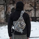 Сумка-органайзер TAC на плечо тактическая MOLLE цифра белая (3310181) - ВОЕНТОРГ ТЫЛОВИК