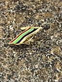 Знак фрачный Флаг ( флажок ) ТЕРСКОЕ казачество на флагштоке на пимсе (2302936) - ВОЕНТОРГ ТЫЛОВИК