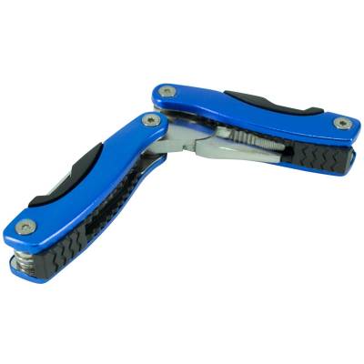 Инструмент многофункциональный ( Multi Tool ) СЛЕДОПЫТ мини 9 предметов синий (3304050) - HAKKI.RU