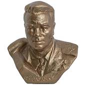 Бюст ( скульптура ) В.Ф. Маргелов настольный 15 см золотистый (4904508) - ВОЕНТОРГ ТЫЛОВИК