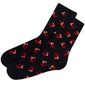 Носки SANTA SOCKS женские черные (1216084) - ВОЕНТОРГ ТЫЛОВИК