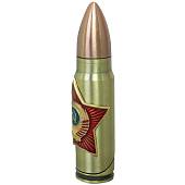 Зажигалка патрон с символикой Герб СССР малая газовая золотистая (4403267) - ВОЕНТОРГ ТЫЛОВИК