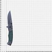 Нож складной НОЖЕМИР полуавтоматический Четкий расклад Байкер с клипсой зеленый (3913014) - ВОЕНТОРГ ТЫЛОВИК