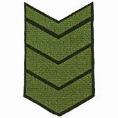 Знак - годичка ( нашивка шеврон ) нарукавный за выслугу лет ( по годам службы ) 16 лет полевой вышитый (2508091) - ВОЕНТОРГ ТЫЛОВИК