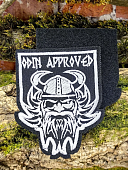 Нашивка (шеврон патч patch ) тактическая Один Odin approved вышитая на липучке черный (2509795) - ВОЕНТОРГ ТЫЛОВИК