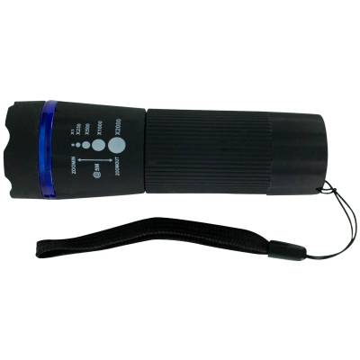 Фонарь FOCUSray светодиодный FR-1006 ZOOM 1W черный (3311714) - HAKKI.RU