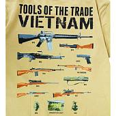 Футболка 726 GEAR мужская Tools of the trade Vietnam коричневая (1214015) - ВОЕНТОРГ ТЫЛОВИК