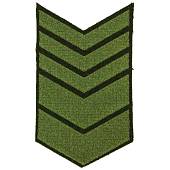 Знак - годичка ( нашивка шеврон ) нарукавный за выслугу лет ( по годам службы ) 13 лет полевой вышитый (2508088) - ВОЕНТОРГ ТЫЛОВИК
