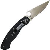 Нож складной Spyderco с клипсой CPM S30V черный (3914017)  - ВОЕНТОРГ ТЫЛОВИК
