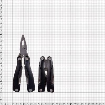 Инструмент многофункциональный ( Multi Tool ) 9 инструментов черный (3304048) - HAKKI.RU