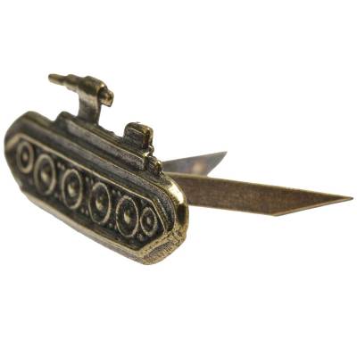Эмблема ( знак ) петличная ( петлица ) РККА Танковые войска левая (2102026) - HAKKI.RU