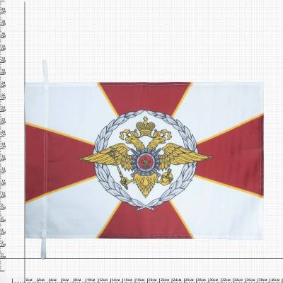 Флаг ВВ МВД России 40х60 (4704021) - HAKKI.RU