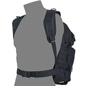 Рюкзак TAC тактический Assault Laser Cut MOLLE 22х46х30 30 л черный (3306034) - ВОЕНТОРГ ТЫЛОВИК
