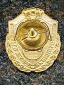 Знак нагрудный ФСВНГ ( Росгвардия ) РФ ОТЛИЧНИК СЛУЖБЫ в кинологических воинских частях (подразделениях) (2301645) - ВОЕНТОРГ ТЫЛОВИК