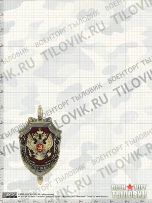 Жетон ( знак ) ФСБ 52 мм без крепления (2306026) - HAKKI.RU